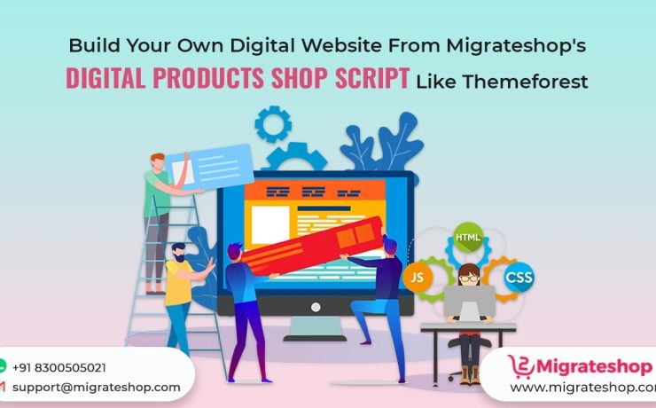 Digital Products Shop Script