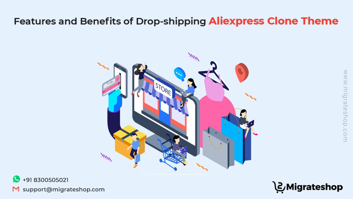 Dropshipping Aliexpress Clone Theme