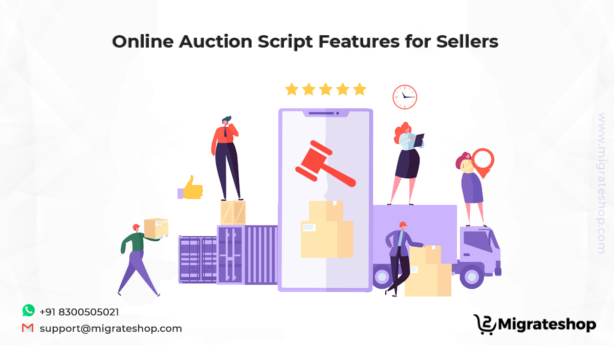 Online Auction Script Features for Sellers