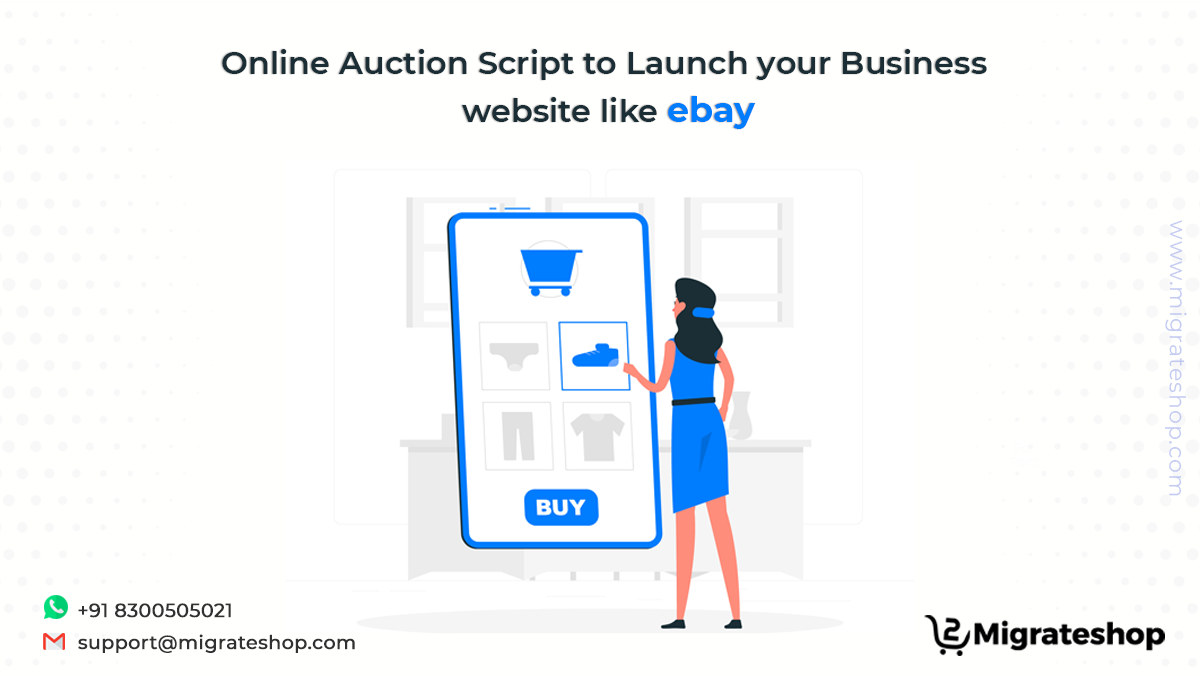 Online Auction Script to Launch your Business website like eBay