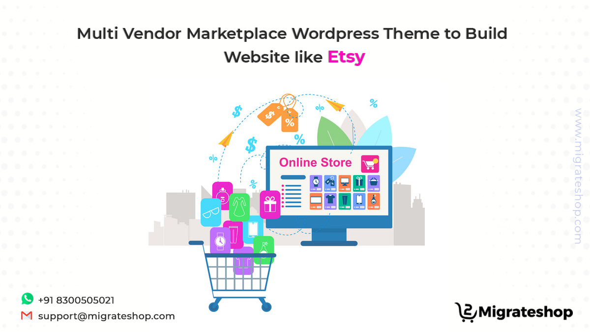 Multi Vendor Marketplace Wordpress Theme to Build Website Like Etsy
