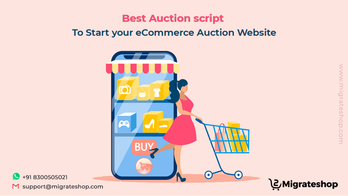Best Auction script to Start your eCommerce Auction Website