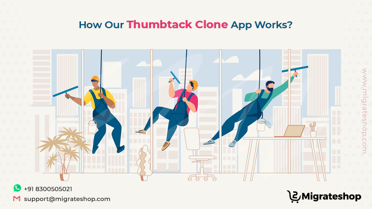 How Our Thumbtack Clone App Works?