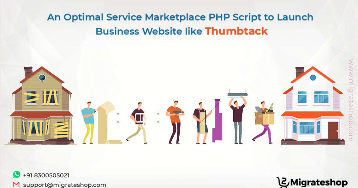 Service Marketplace PHP Script - Thumbtack clone
