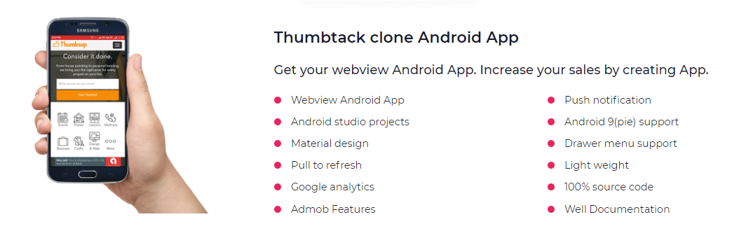 Thumbtack-Android-App