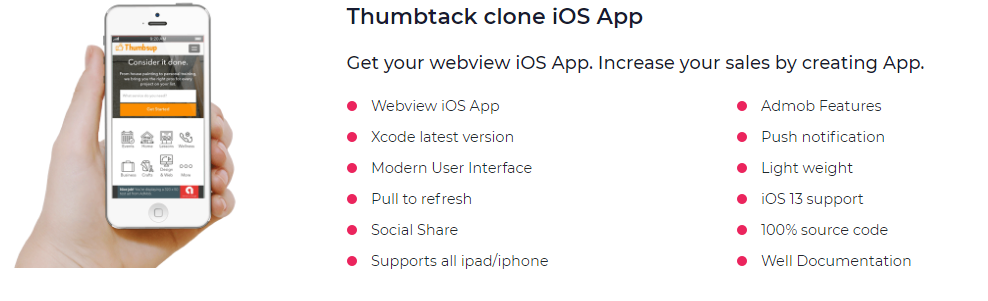 Thumbtack-IOS-App