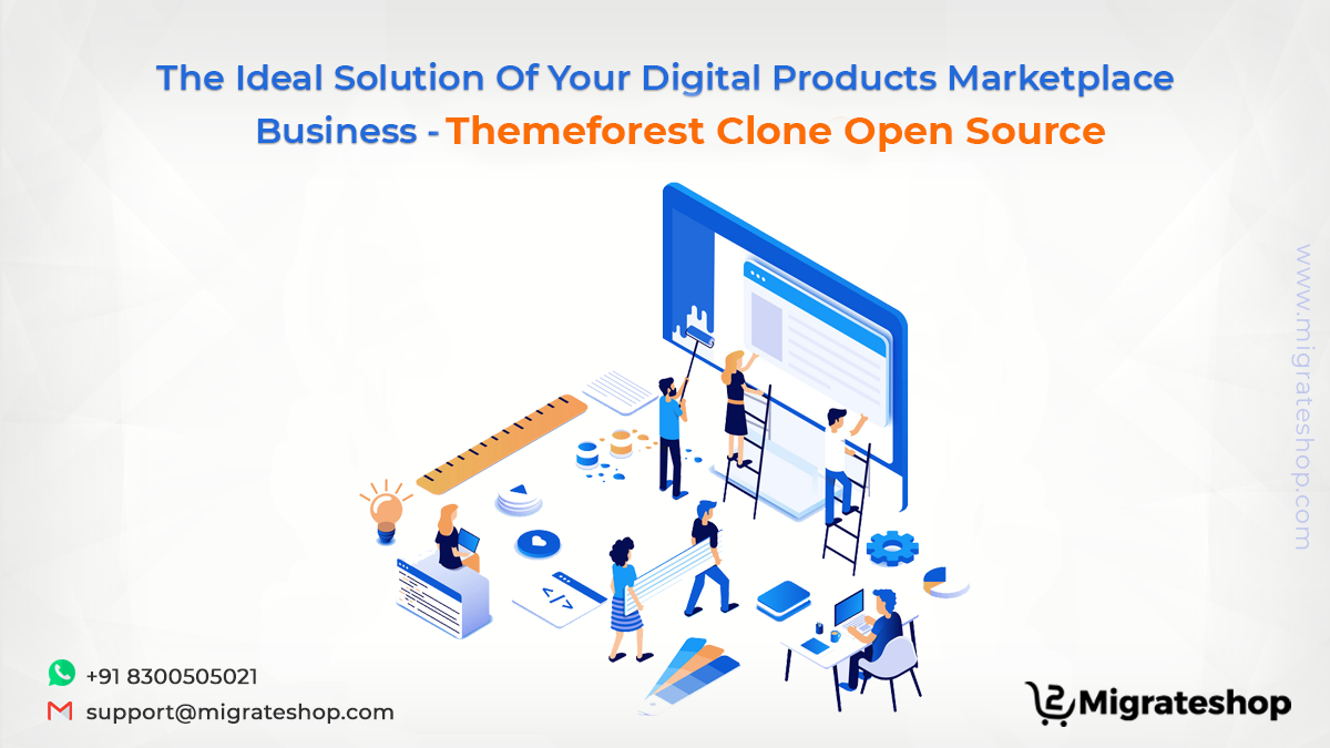 Digital Products Marketplace Business - Themeforest Clone Open Source