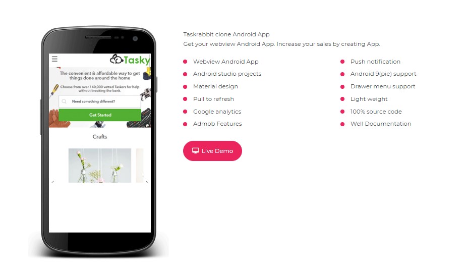 Taskrabbit-clone-android-app