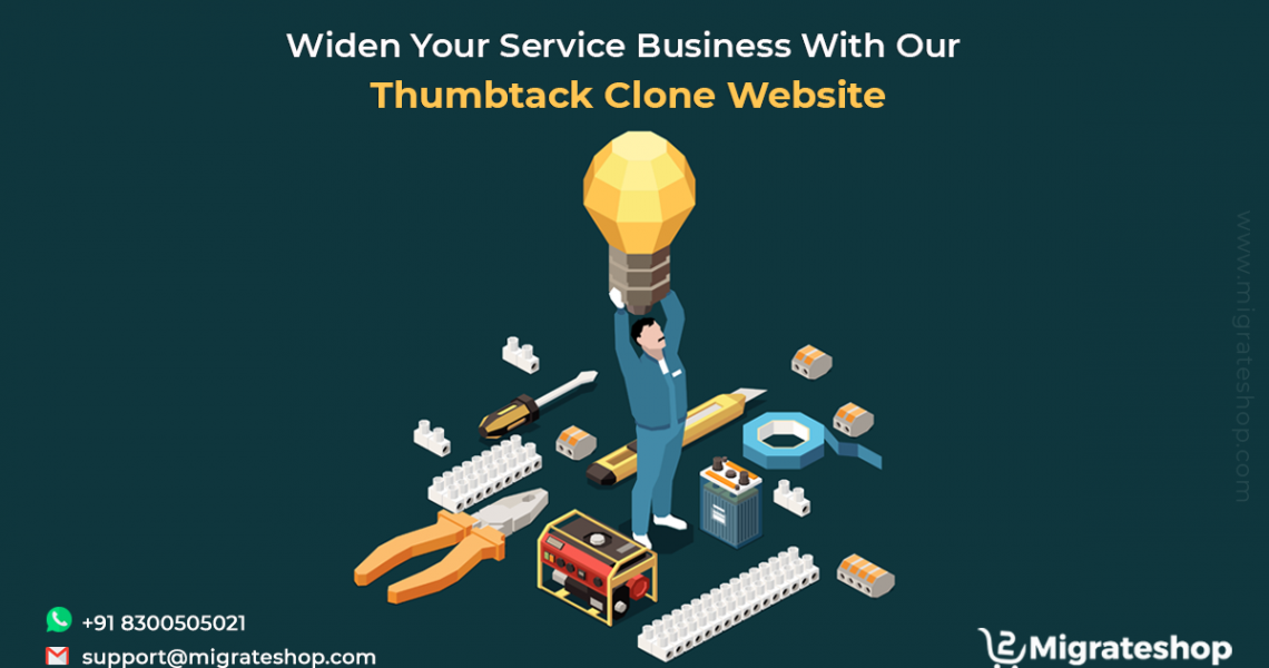 Widen Your Service Business With Our Thumbtack Clone Website