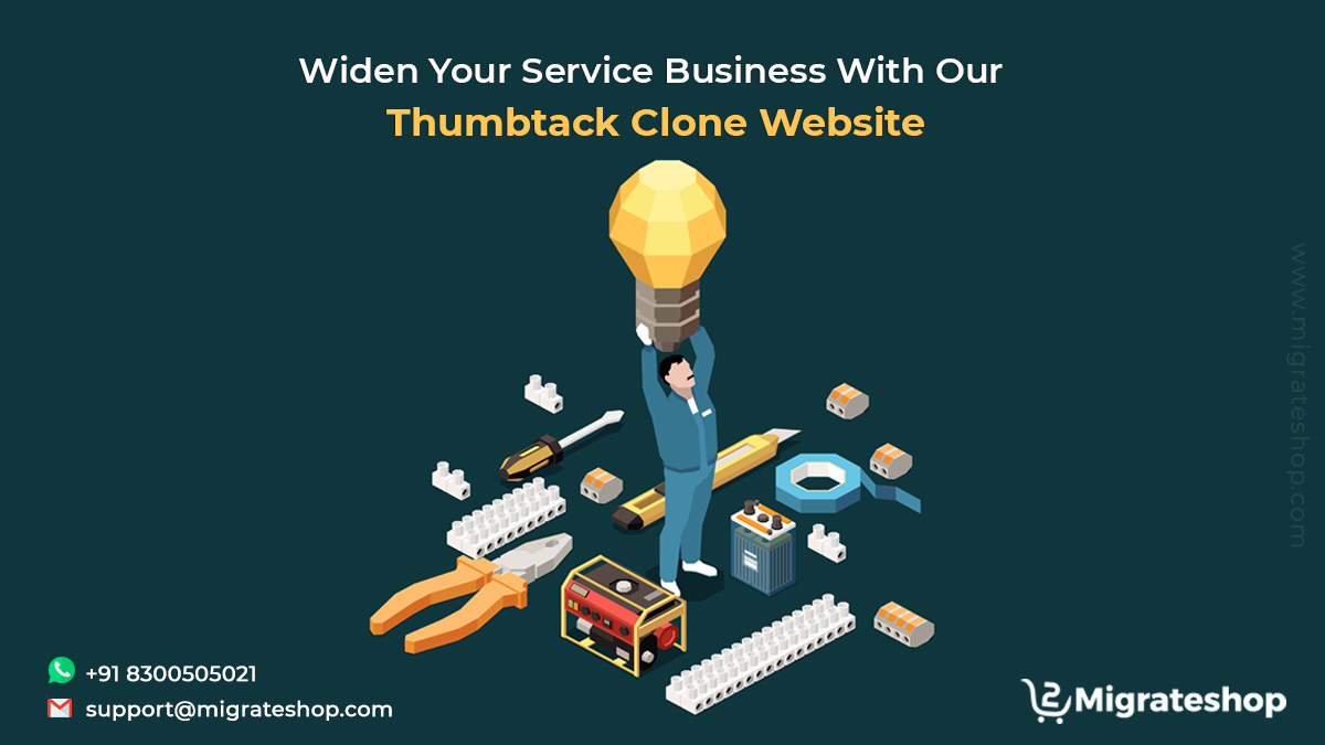 Widen Your Service Business With Our Thumbtack Clone Website