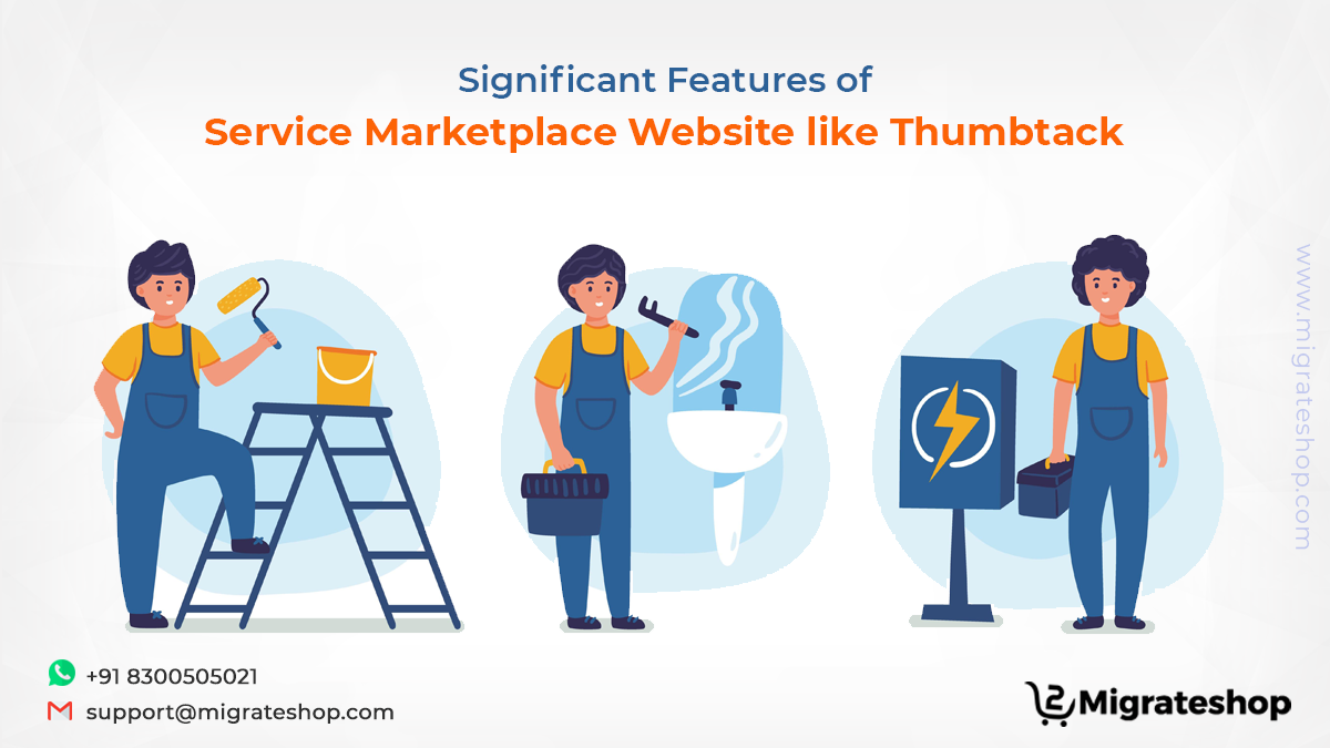 Significant Features of Service Marketplace Website like Thumbtack