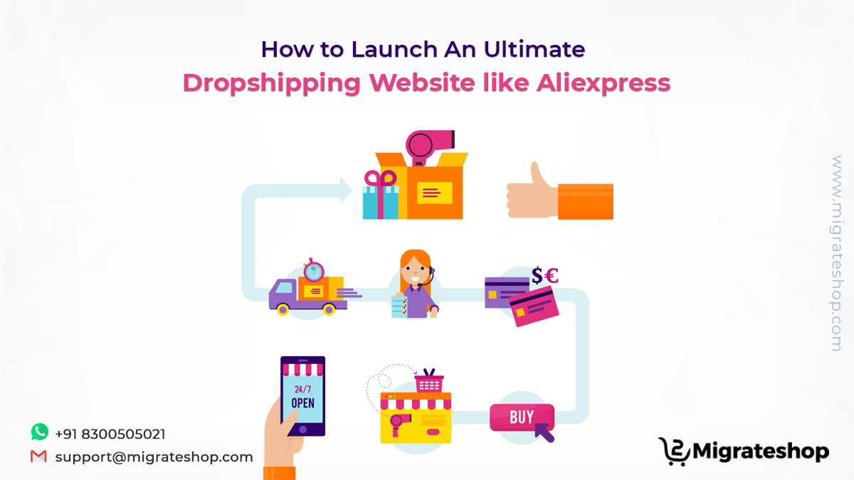 How to Launch an Ultimate Dropshipping Website like Aliexpress