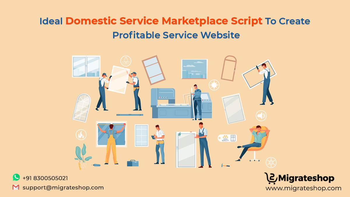 Domestic Service Marketplace Script
