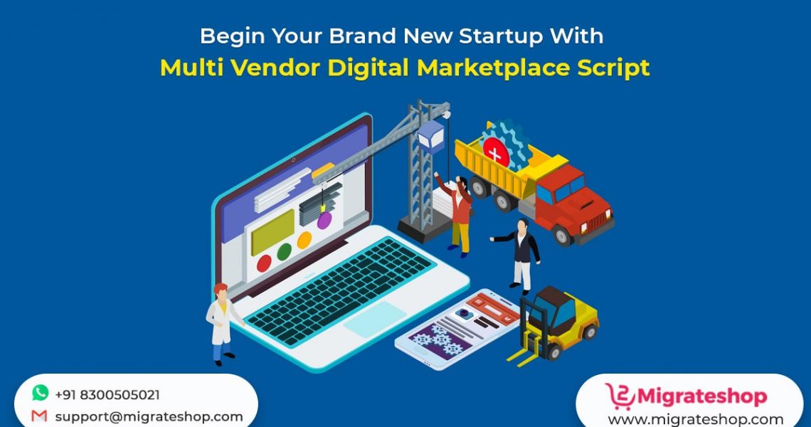 Multi-vendor Digital Marketplace Script