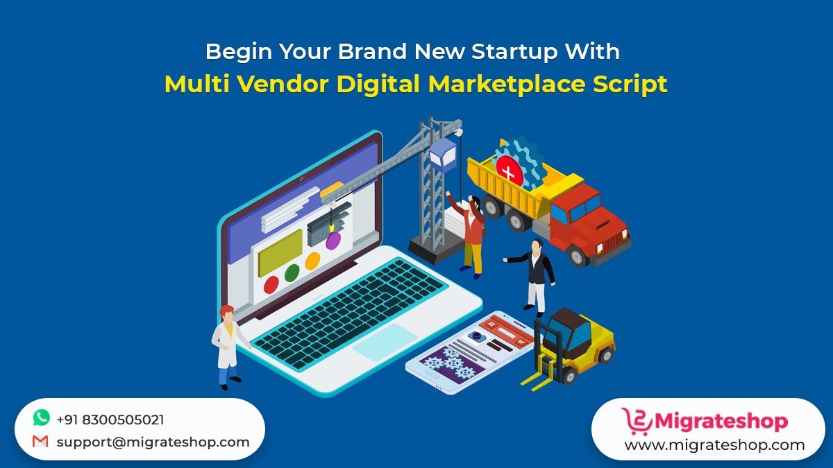 Multi-vendor Digital Marketplace Script