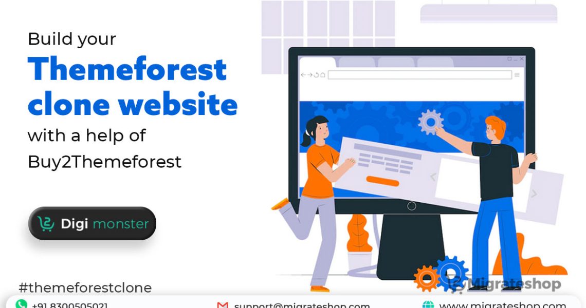 Themeforest Clone Website