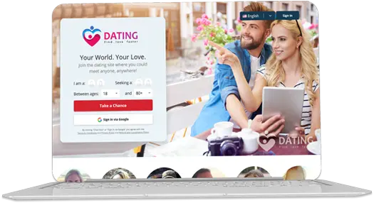 dating script - laptop
