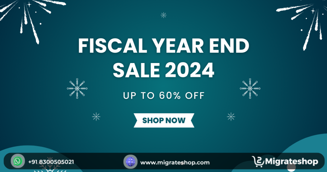 fiscal year end sale