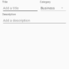 Note + Reminder Android App