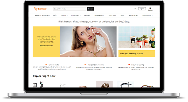 etsy clone script