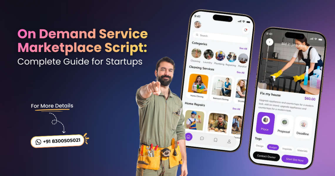 on-demand service marketplace script