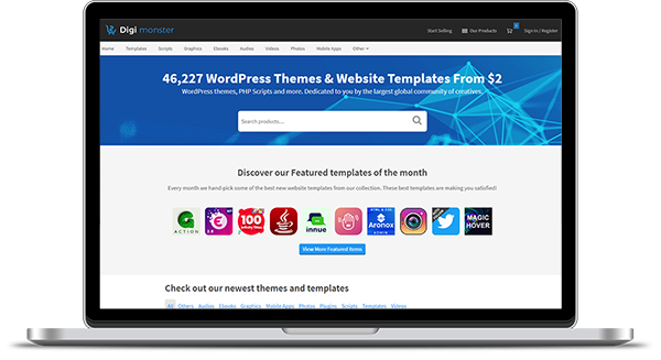 themeforest clone script