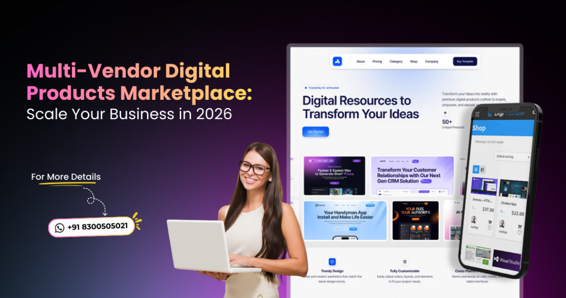 Multi-Vendor Digital Products Marketplace
