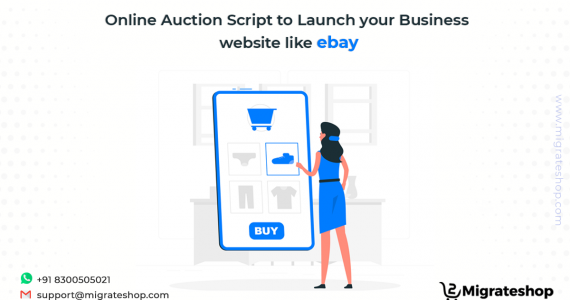 Online Auction Script to Launch your Business website like eBay