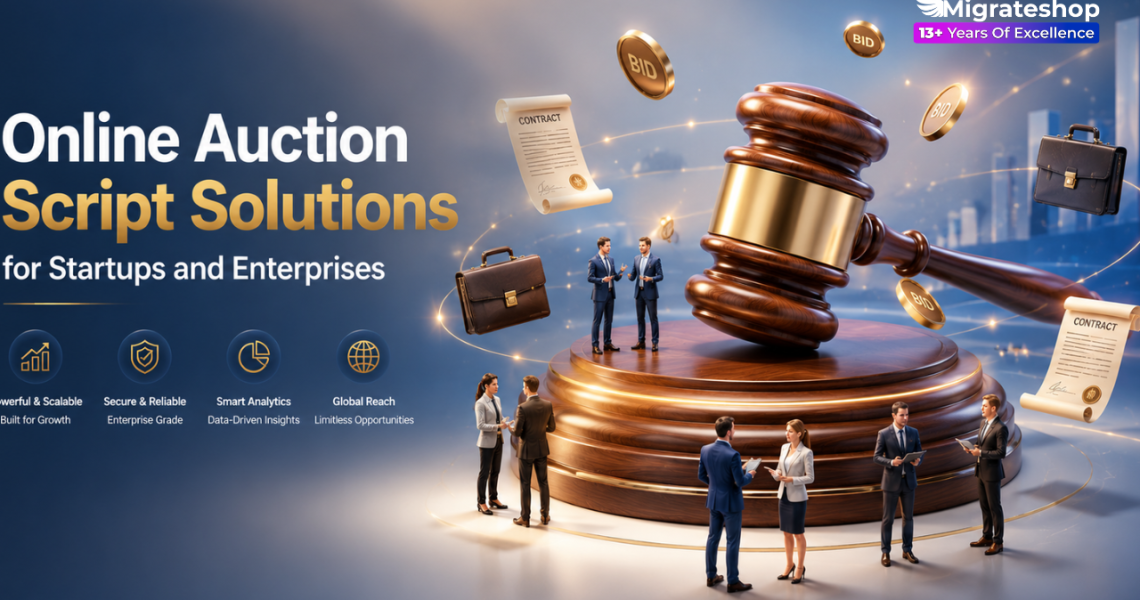 online auction script