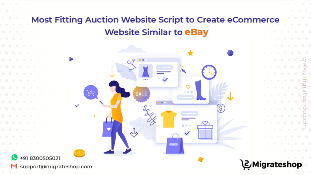 Most Fitting Auction Website Script to Create eCommerce Website