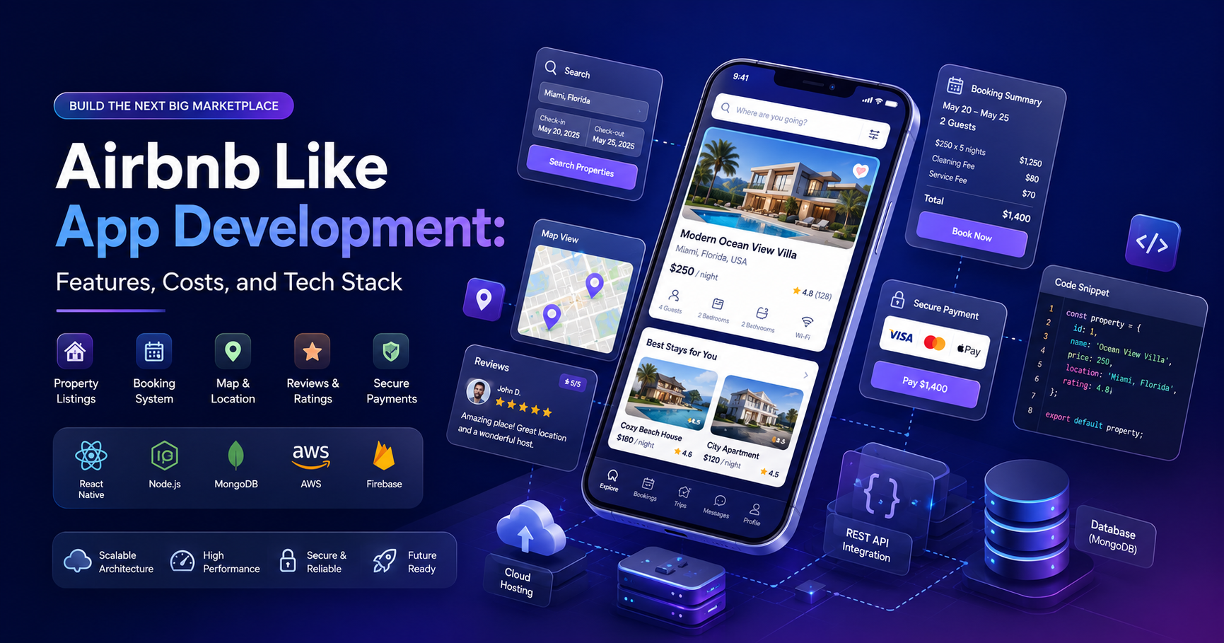 airbnb like app