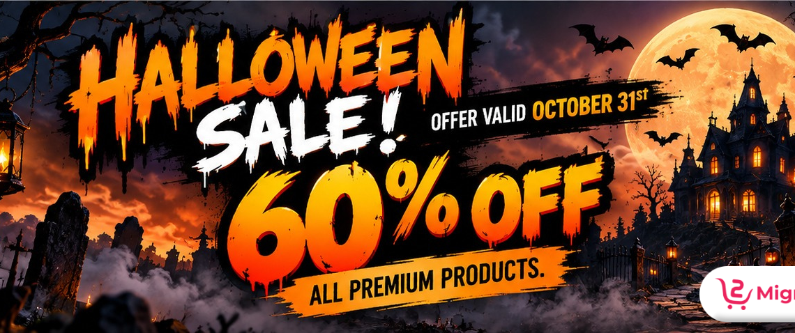 Halloween Sale - Migrateshop