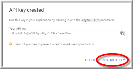restrict api keys