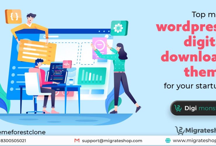 wordpress digital download theme