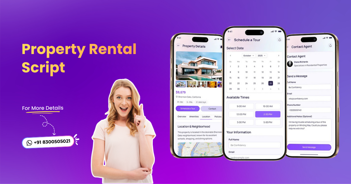 property rental script