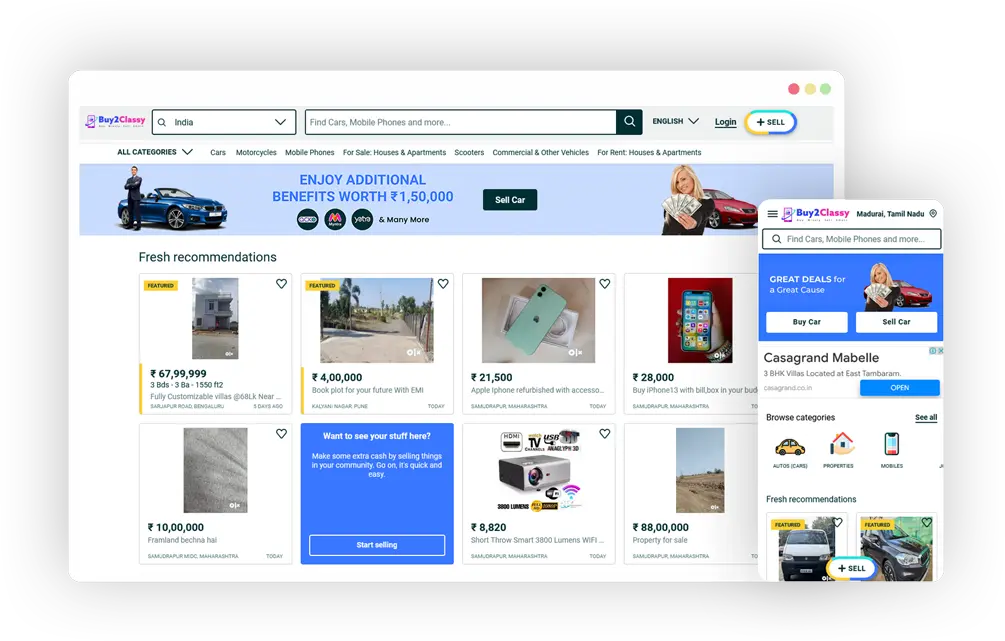 OLX Clone | Best OLX Clone Script - Migrateshop
