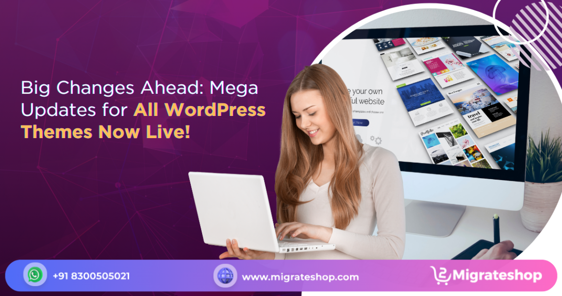 wordpress themes mega updates