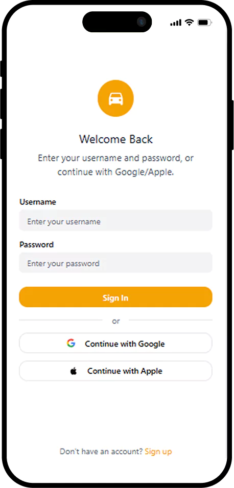 taxi-booking-app-login