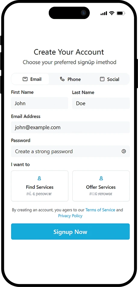 on-demand-handyman-script-signup
