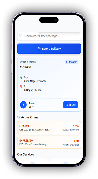 logistics delivery app logistics delivery app
