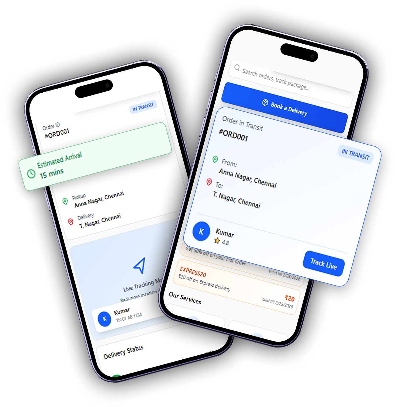 transport and delivery app transport and delivery app