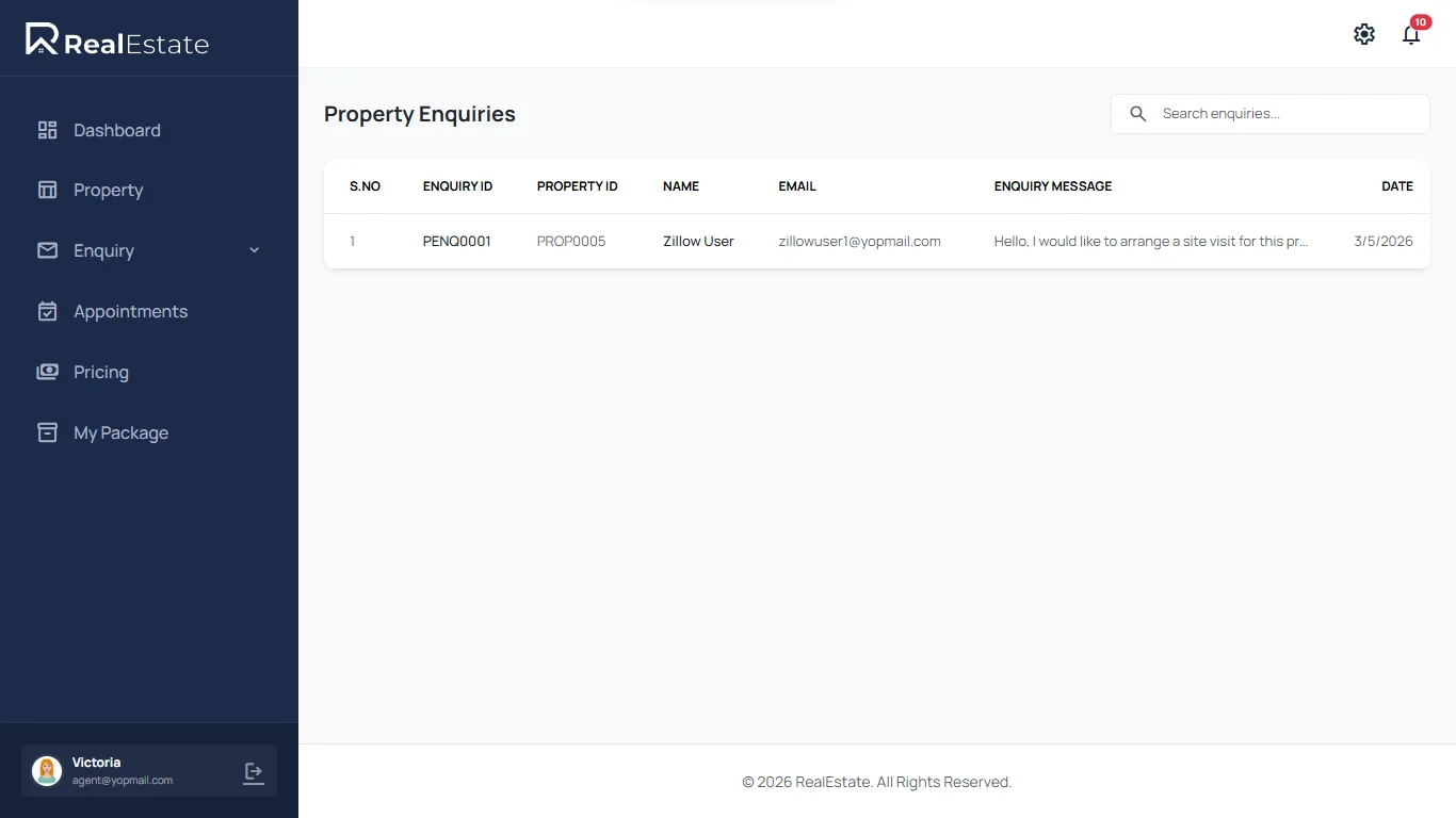 enquiry-management