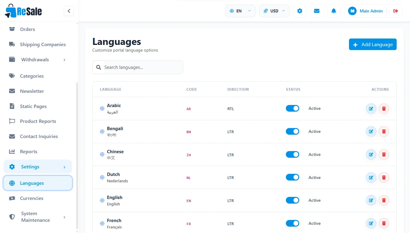 language