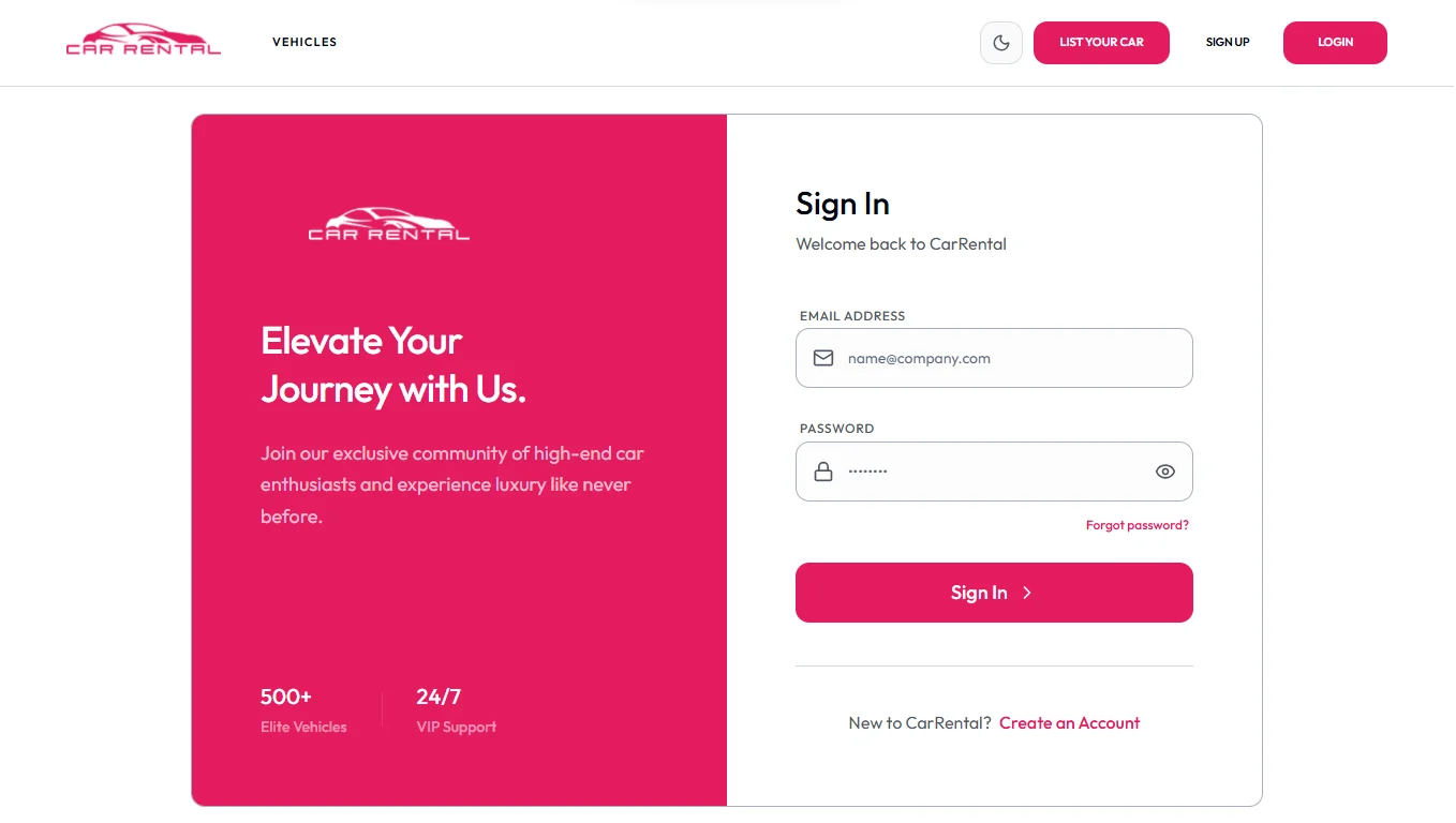 login