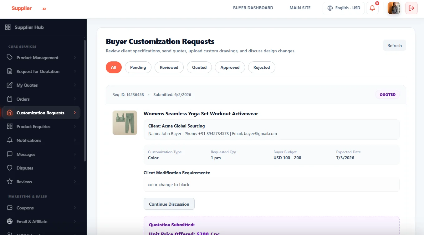 cutomization-request cutomization-request