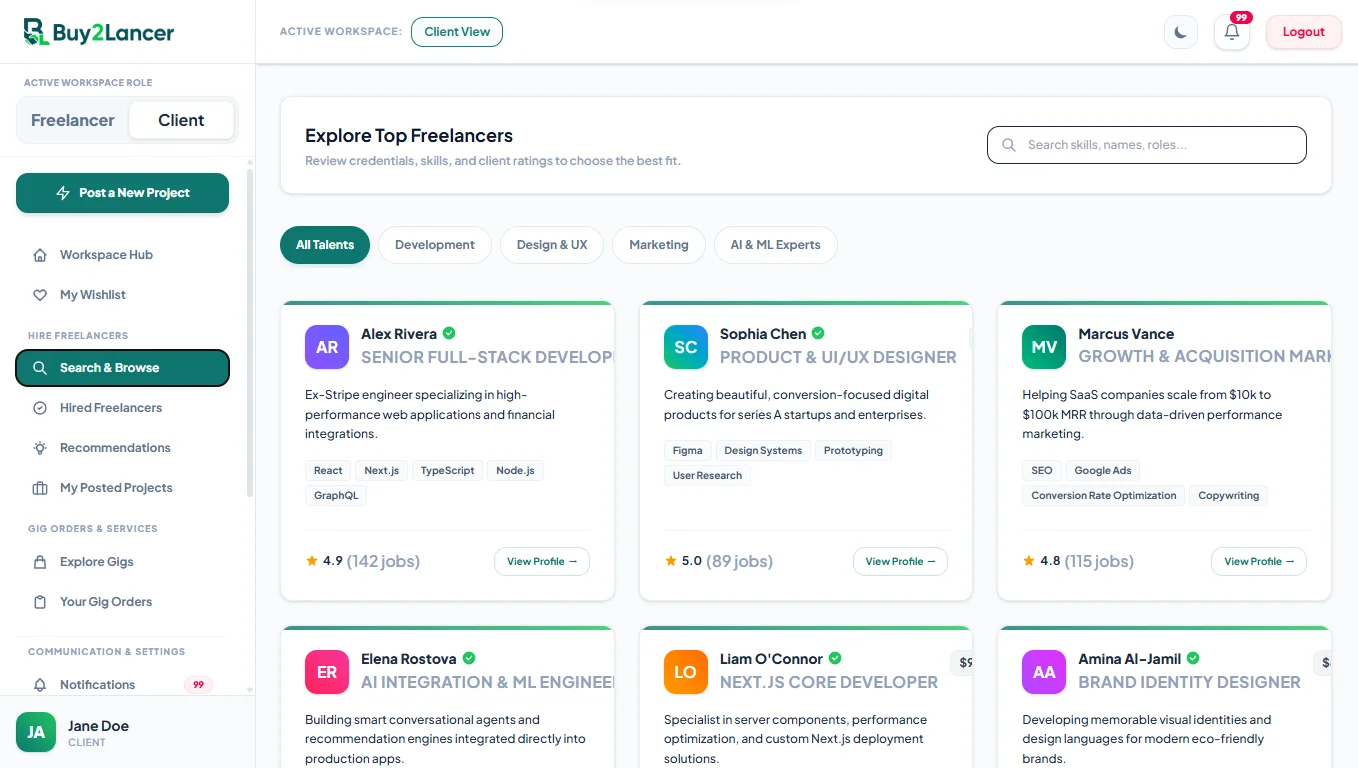 search-freelancer